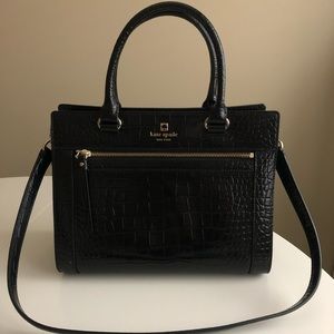 Kate Spade Crocodile Bag (Medium- used once)